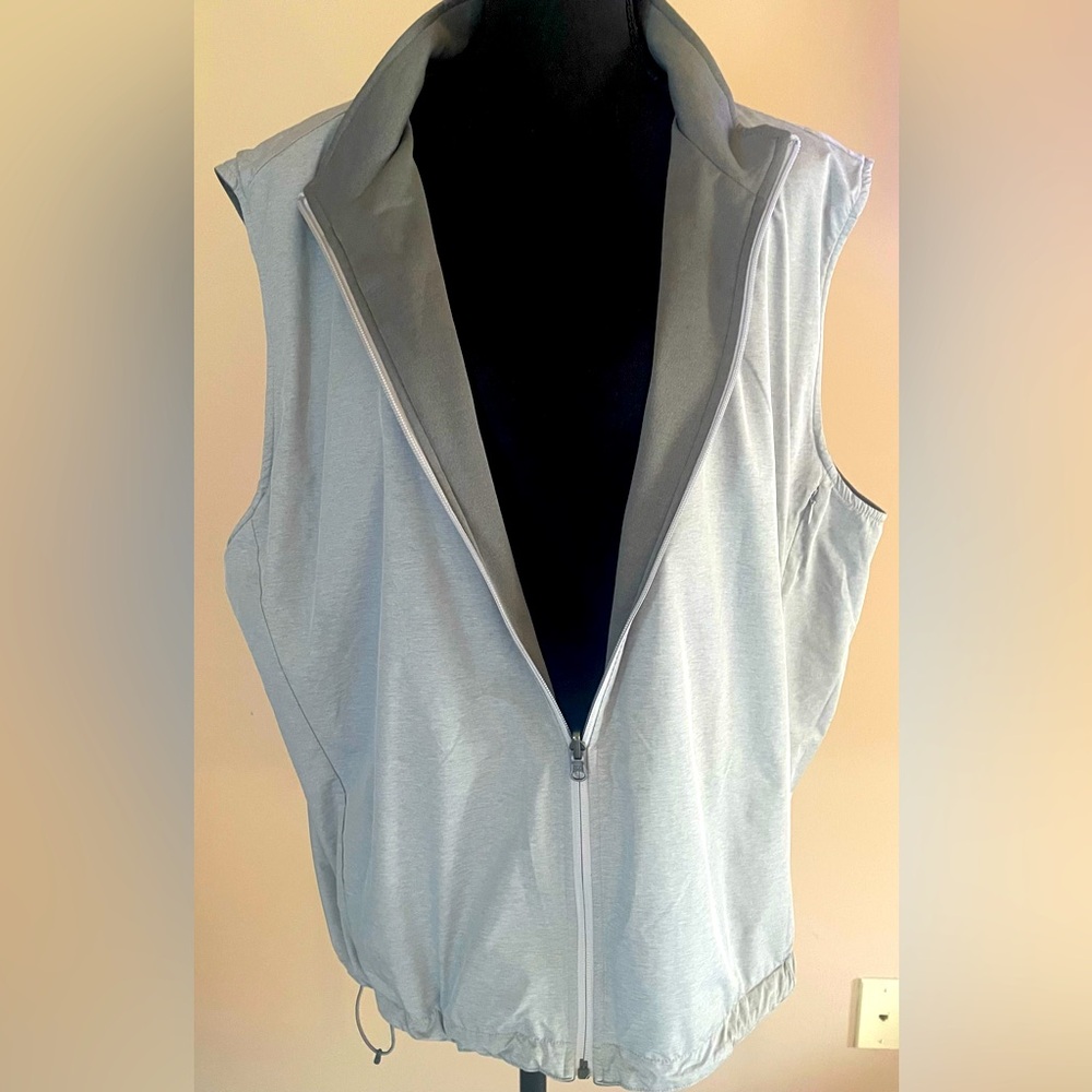 Like New Men’s Peter Millar Crown Reversible Golf Vest 2-Way Full Zip Size XL